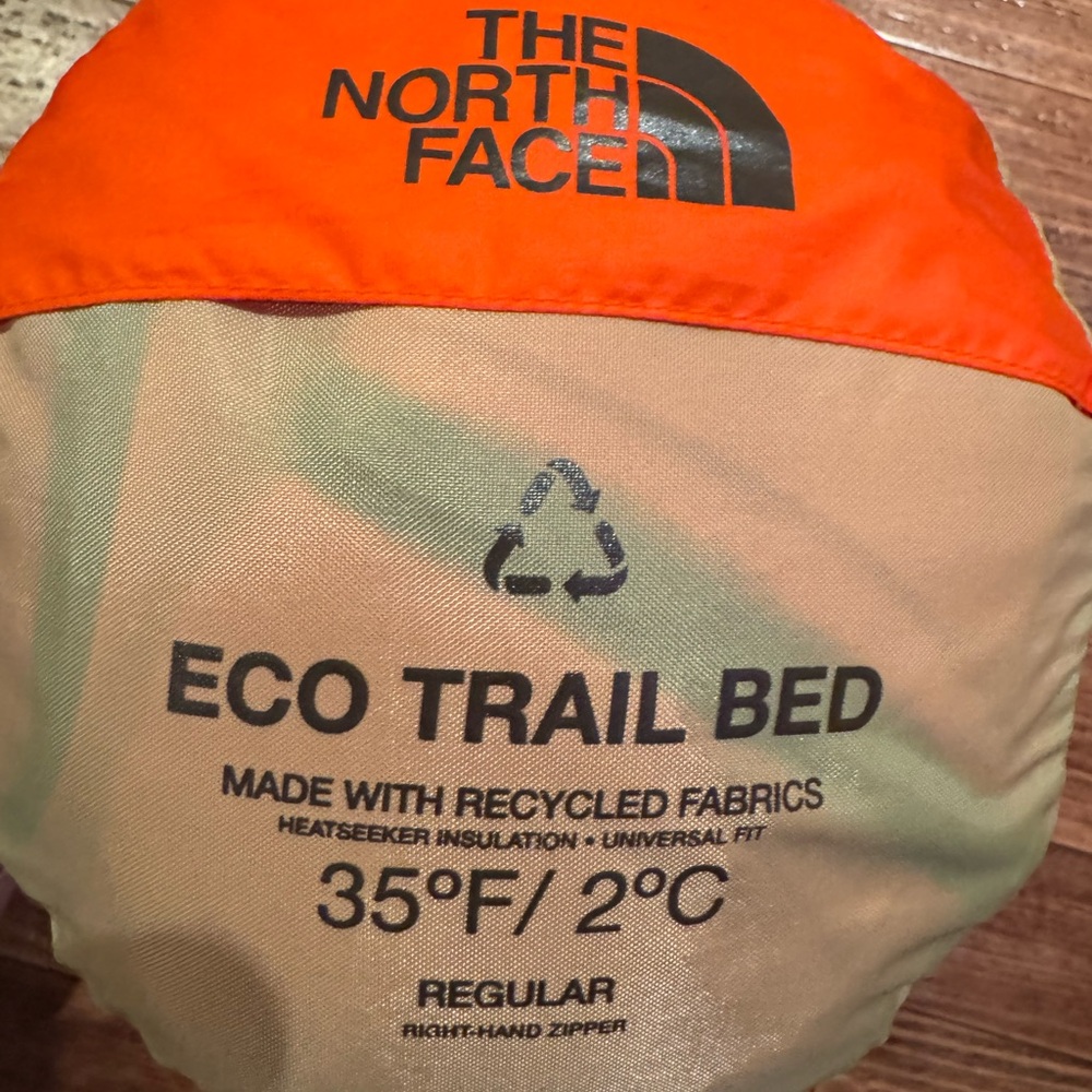 The North Face Eco Trail Bed Sleeping Bag - Orange